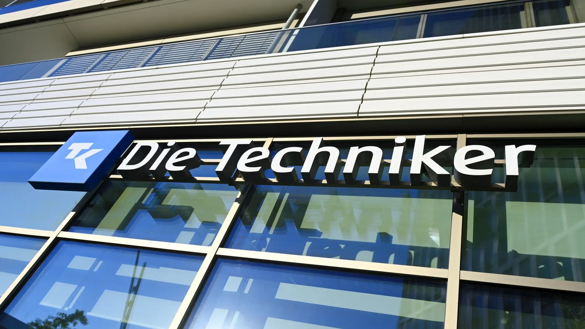Geschäftsstelle der Techniker Krankenkasse in Hamburg.