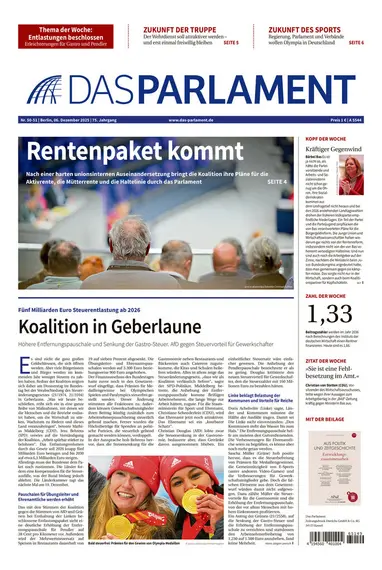 Ein Vorschaubild der Ausgabe