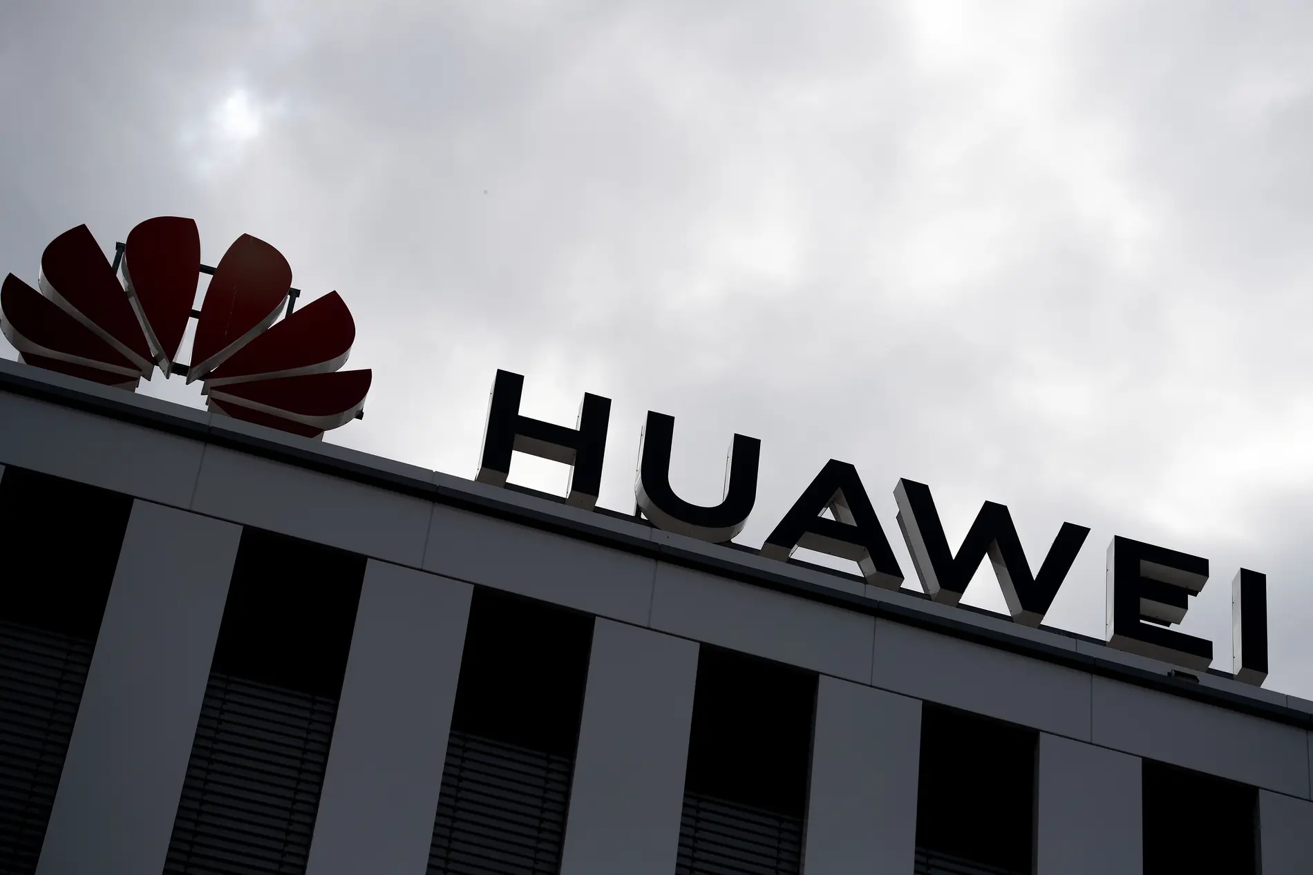 Blick auf die Huawei Deutschland Zentrale