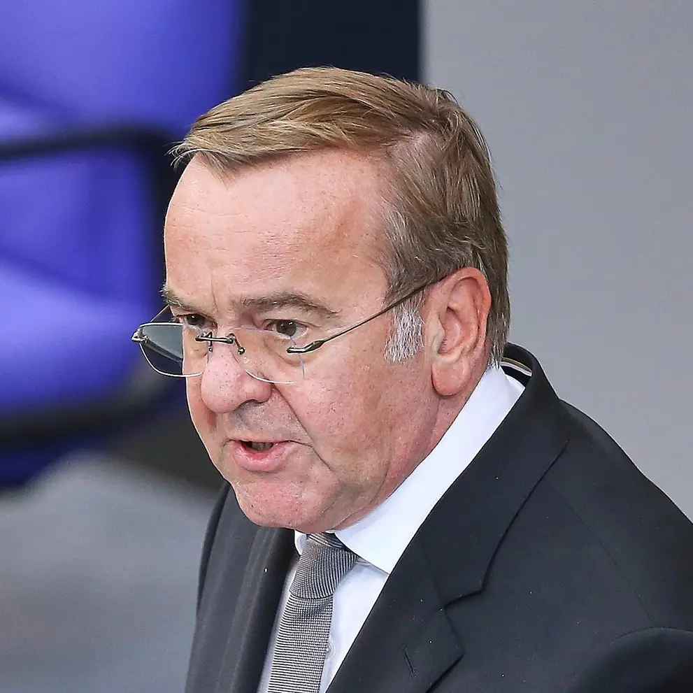 Boris Pistorius am Rednerpult