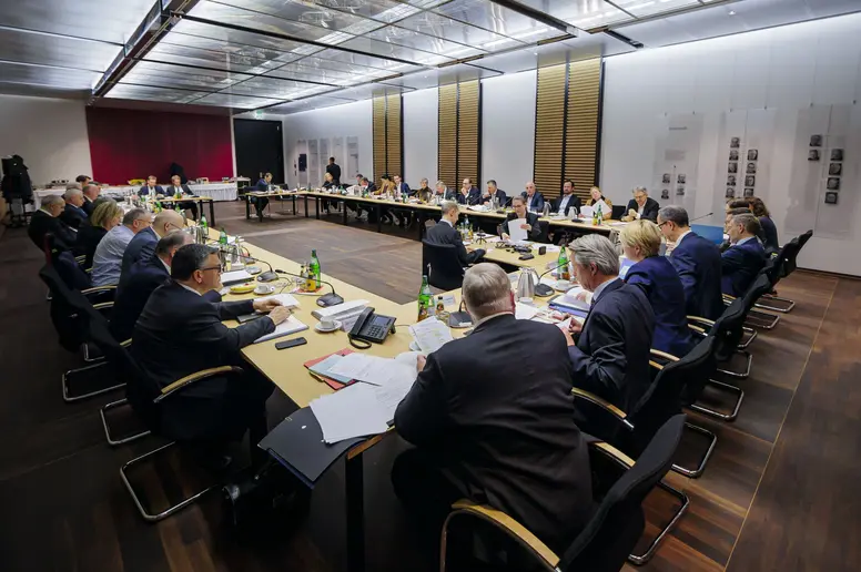 Eine Sitzung des Vermittlungsausschusses