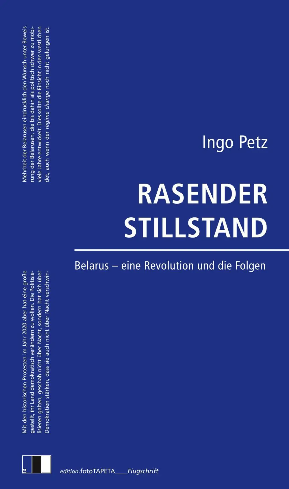 Cover von "Rasender Stillstand"