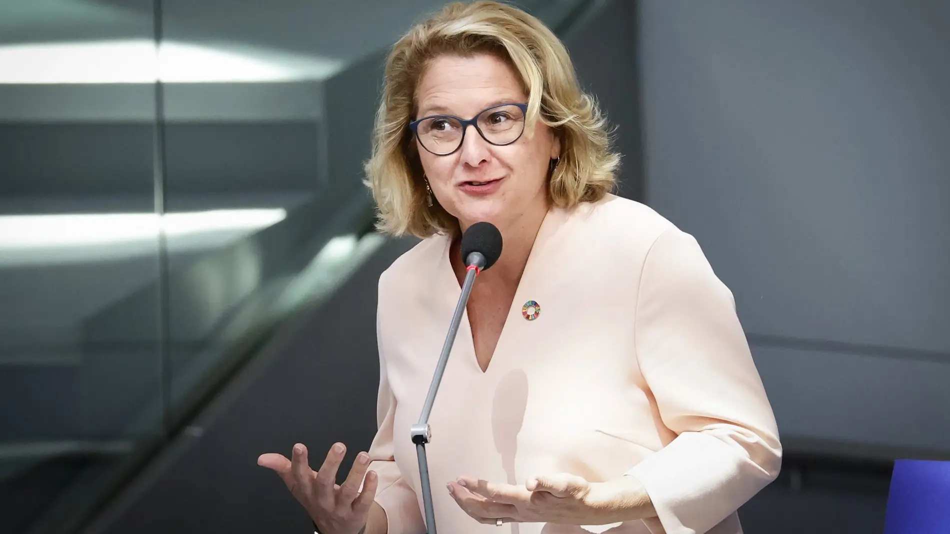 Bundesentwicklungsministerin Svenja Schulze Svenja Schulze im Portrait