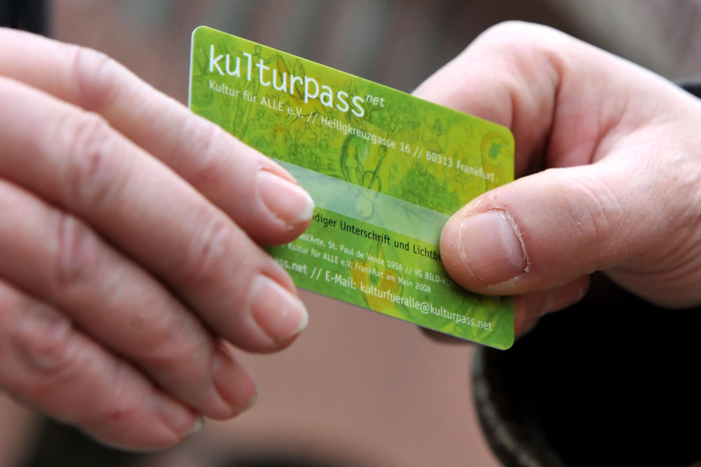 Kulturpass für Jugendliche