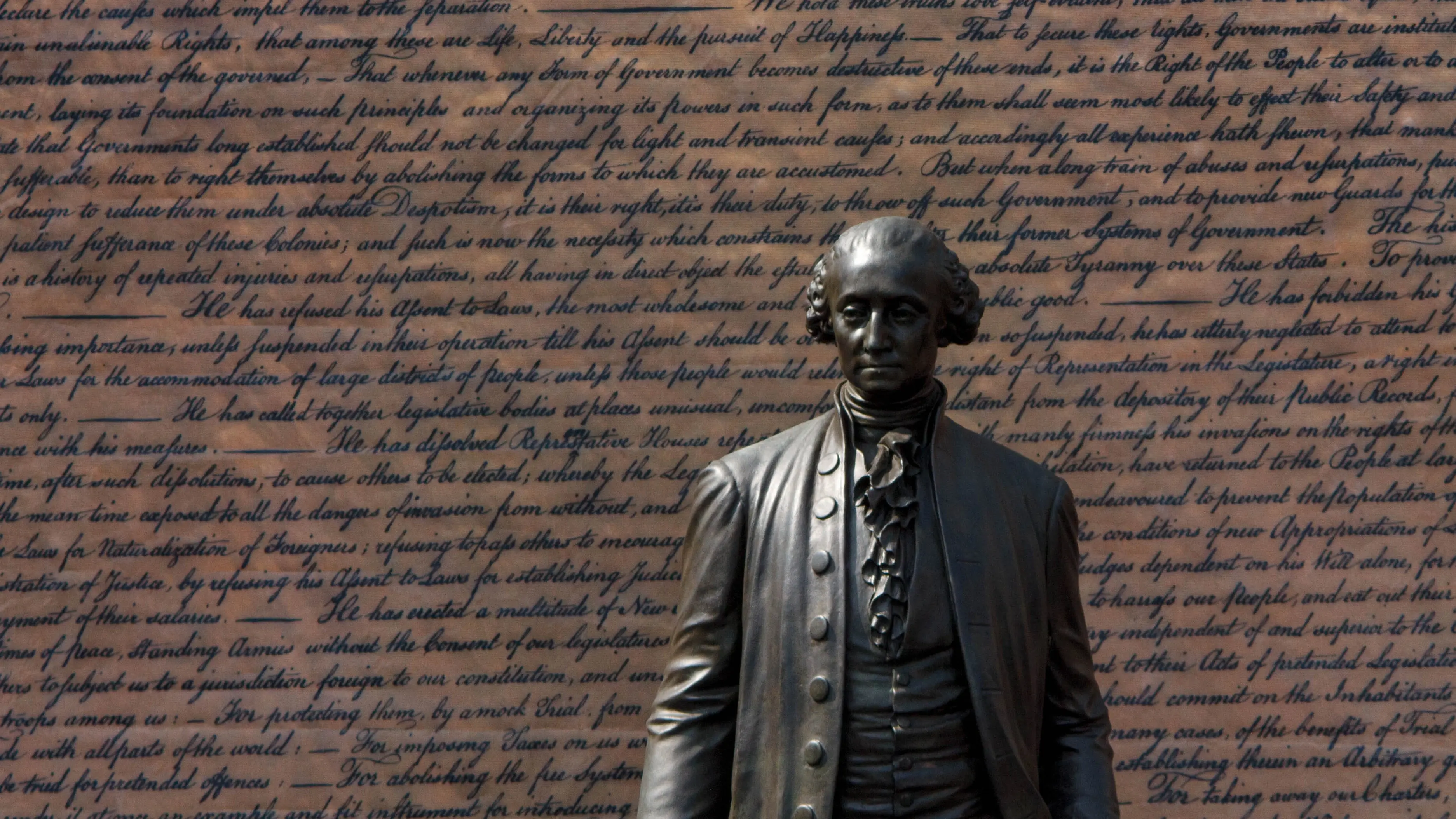 Statue von Thomas Jefferson Statue von Thomas Jefferson