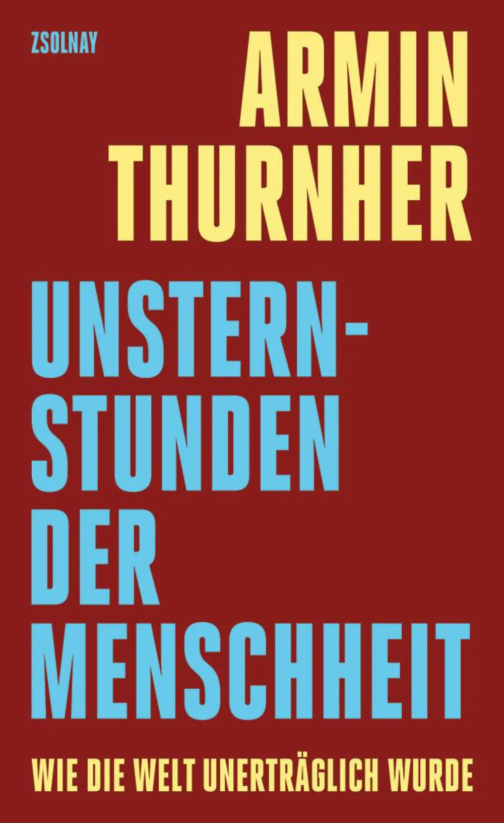 Cover von "Unsternstunden der Menschheit"