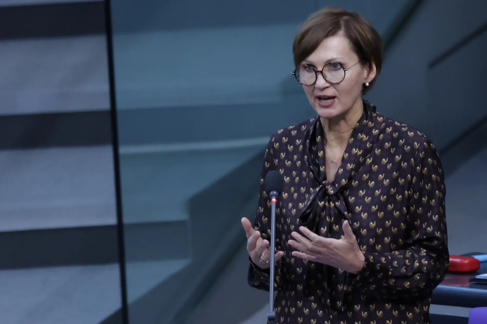 Bettina Stark-Watzinger (FDP) Bettina Stark-Watzinger am Rednerpult im Bundestag