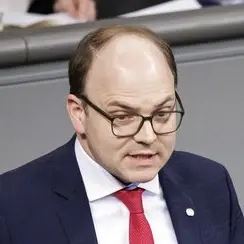 Alexander Föhr während seiner Rede im Bundestag
