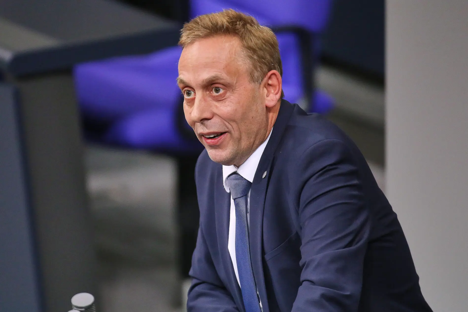 Hans Koller am Rednerpult.