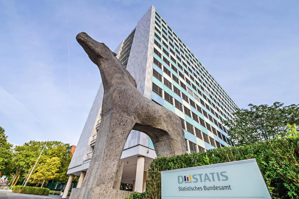 Blick auf das Statistische Bundesamt