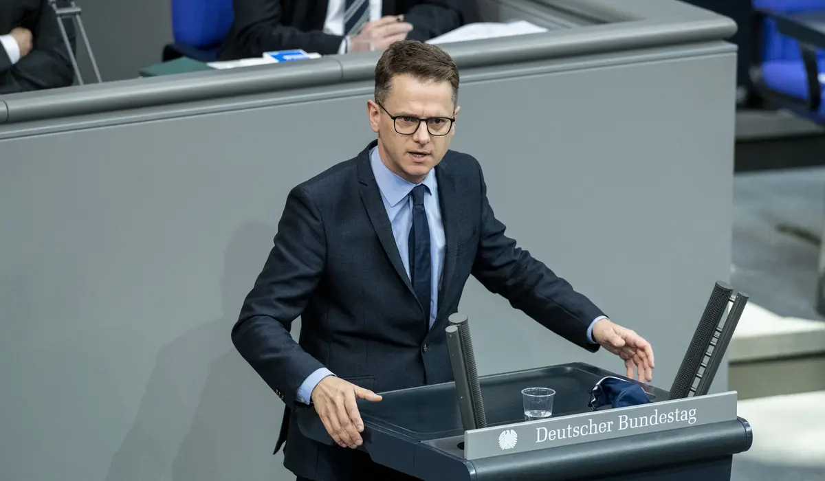 Carsten Linnemann am Rednerpult.