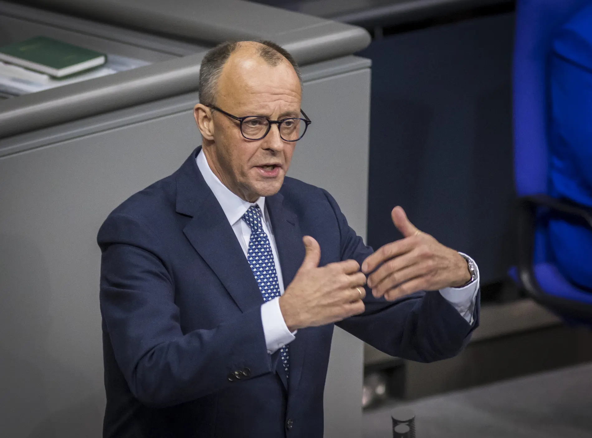 Friedrich Merz Friedrich Merz am Rednerpult