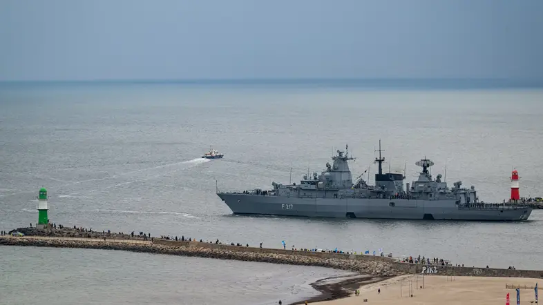 Schiff auf der Ostsee