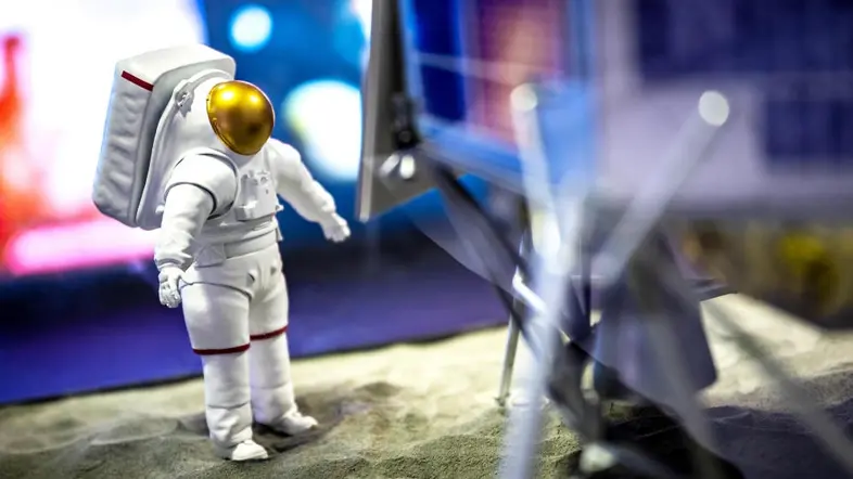 Model eines Astronauten