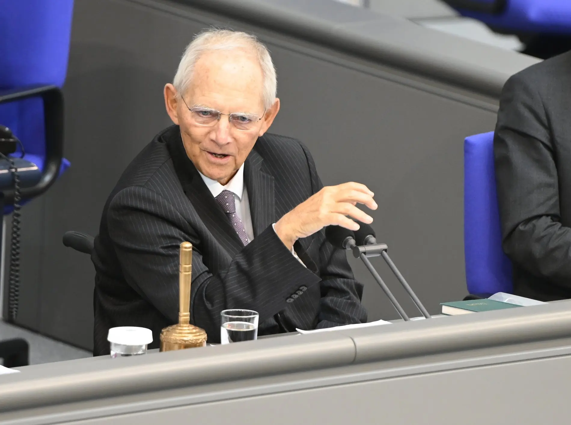 Wolfgang Schäuble im Deutschen Bundestag