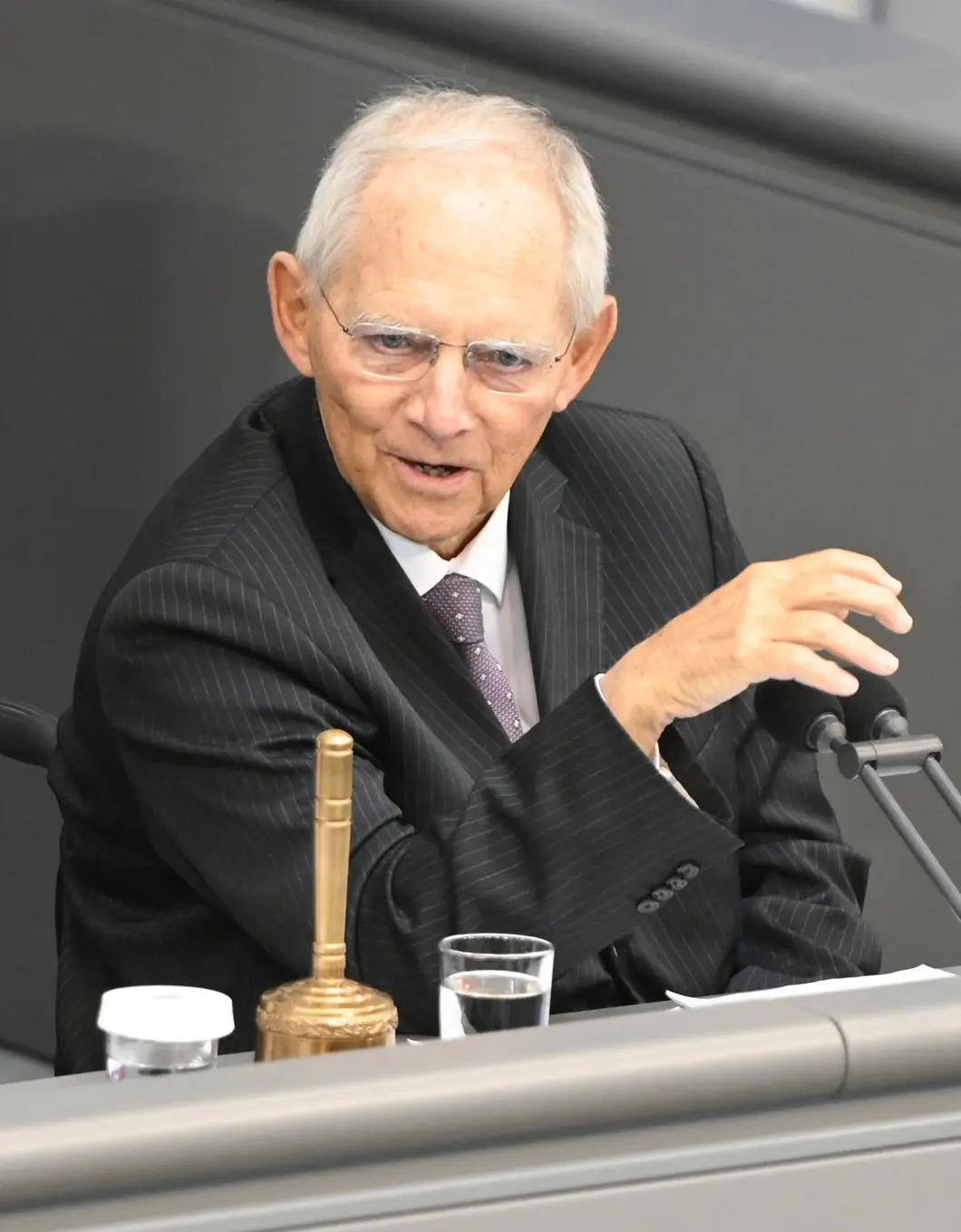 Wolfgang Schäuble im Deutschen Bundestag