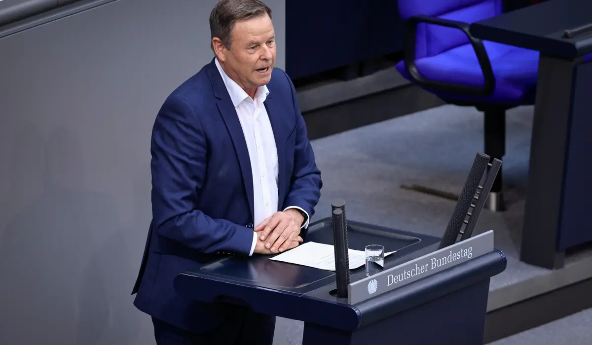 Christian Görke am Rednerpult