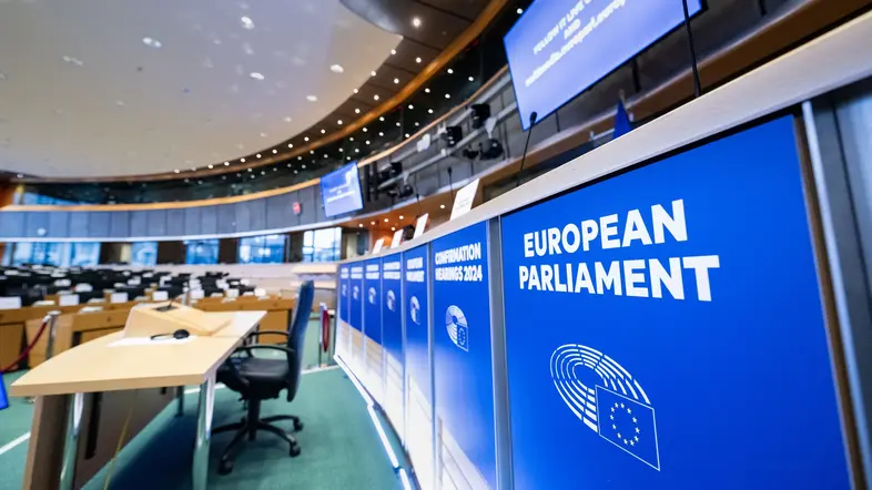 Blick ins Europäische Parlament