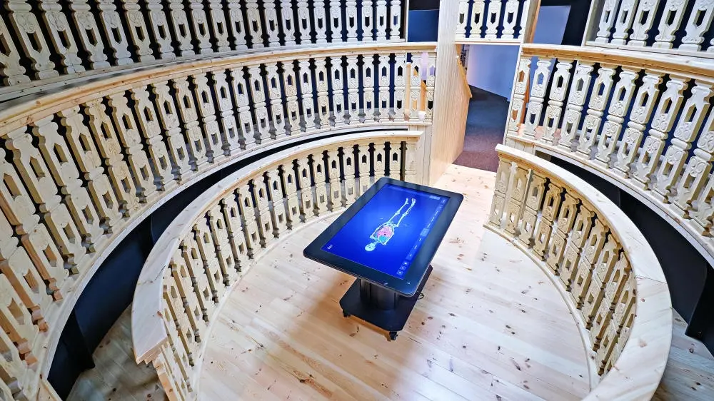 Anatomisches Theater von Padua, kreisförmig