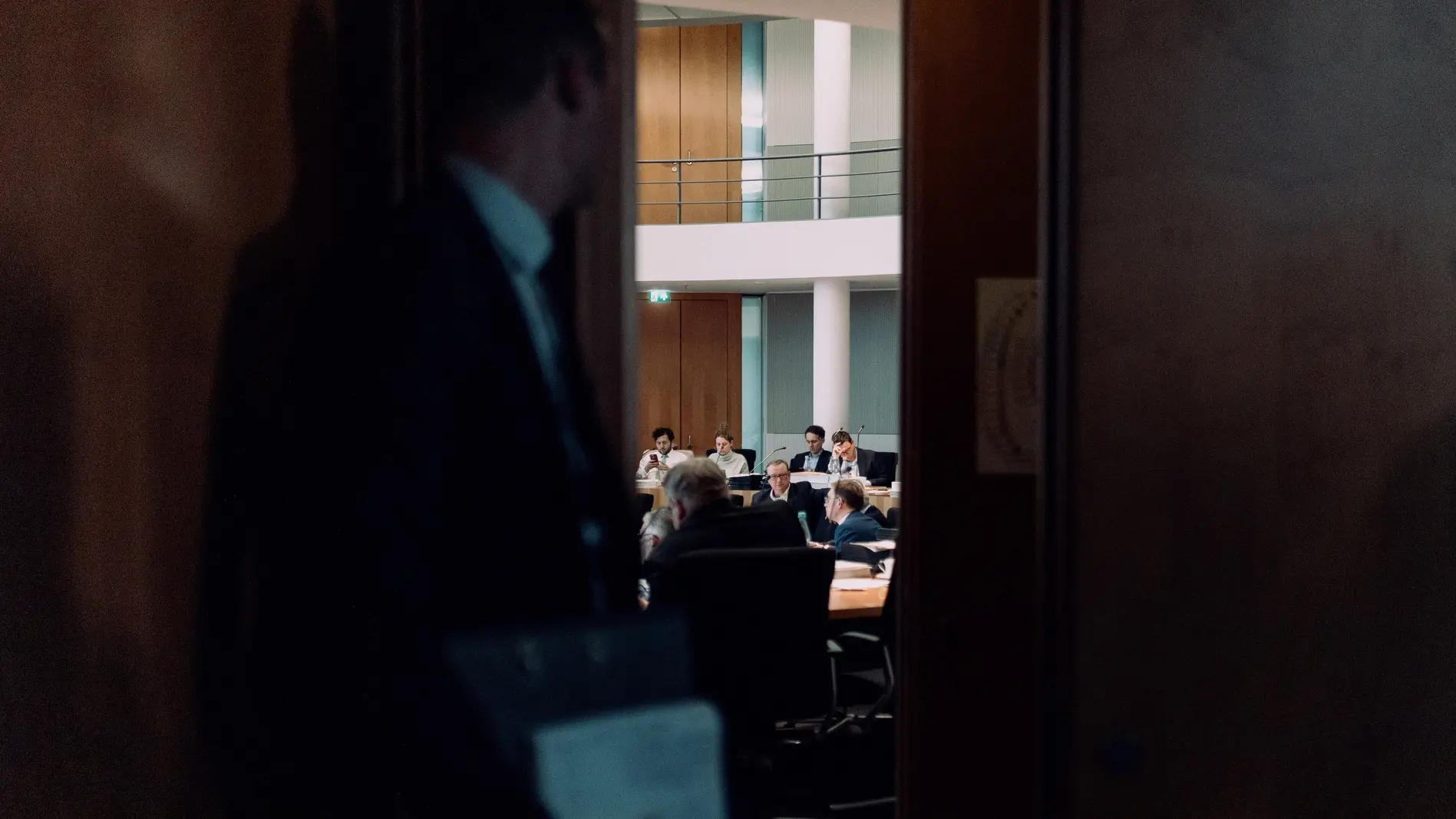 Ausschüsse vor Konstituierung Blick in den Haushausausschuss