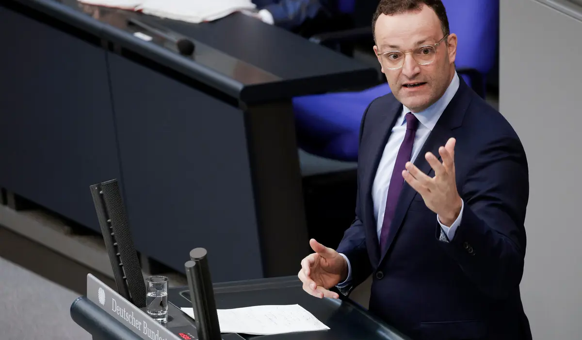 Jens Spahn am Rednerpult