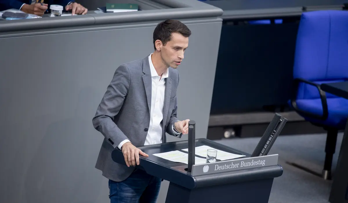 Andreas Audretsch am Rednerpult