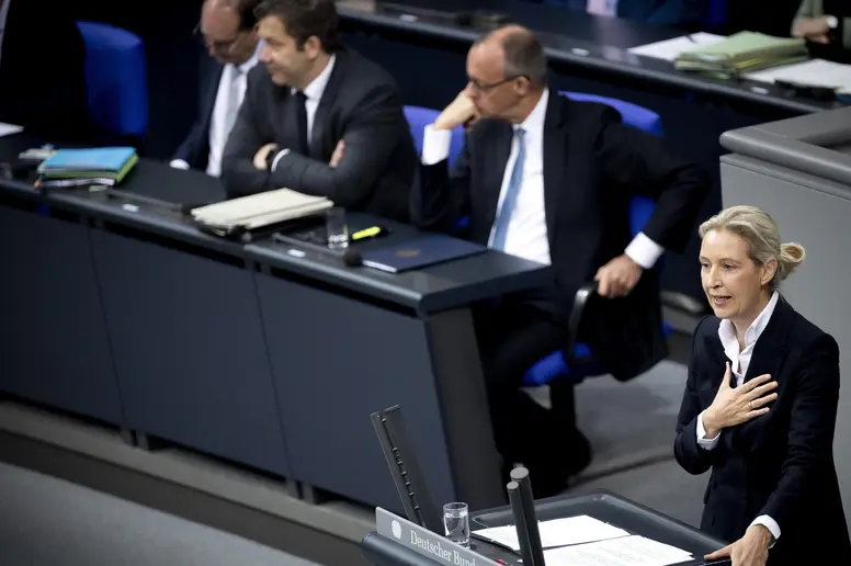 Alice Weidel am Rednerpult