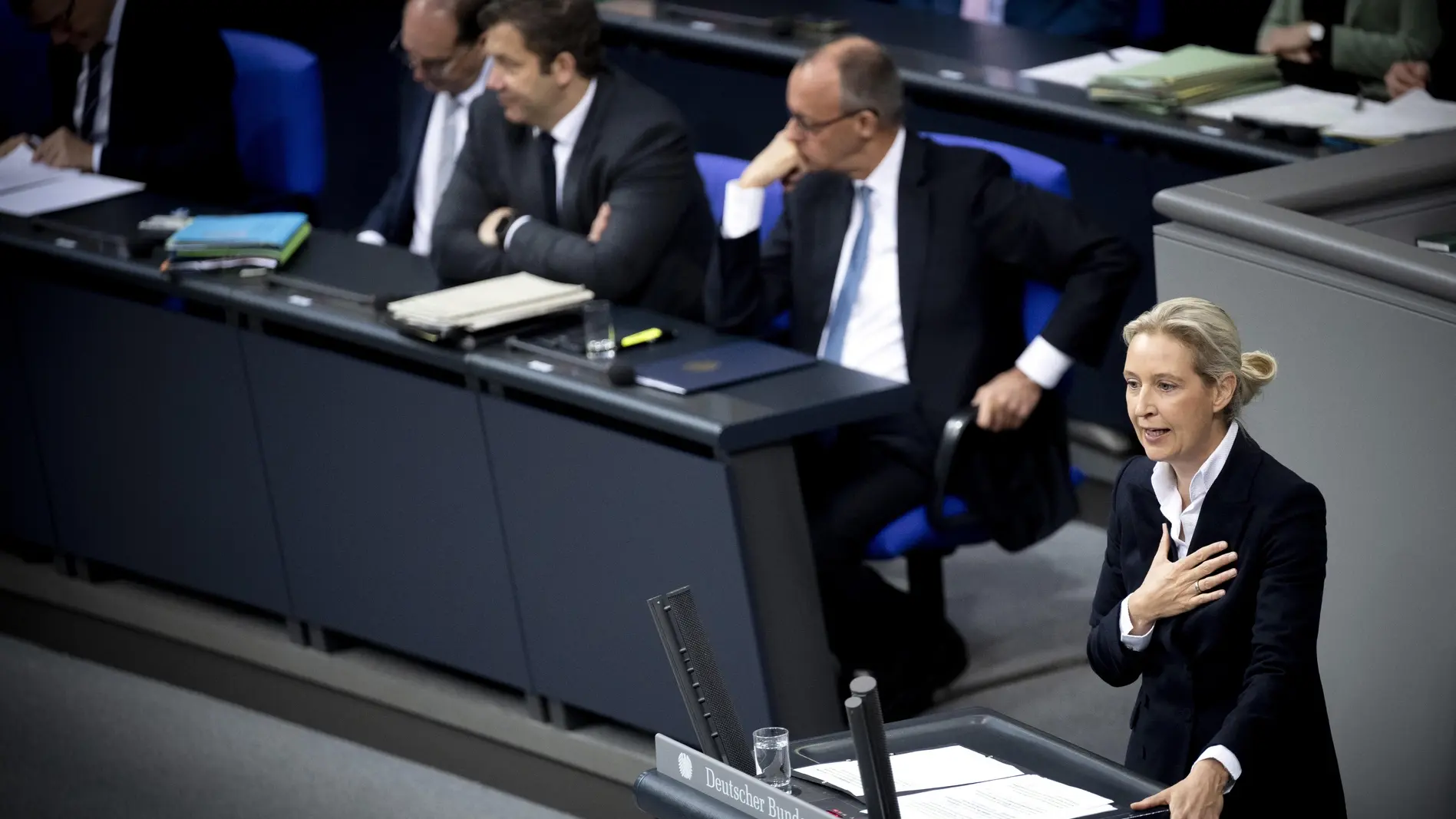 Alice Weidel am Rednerpult