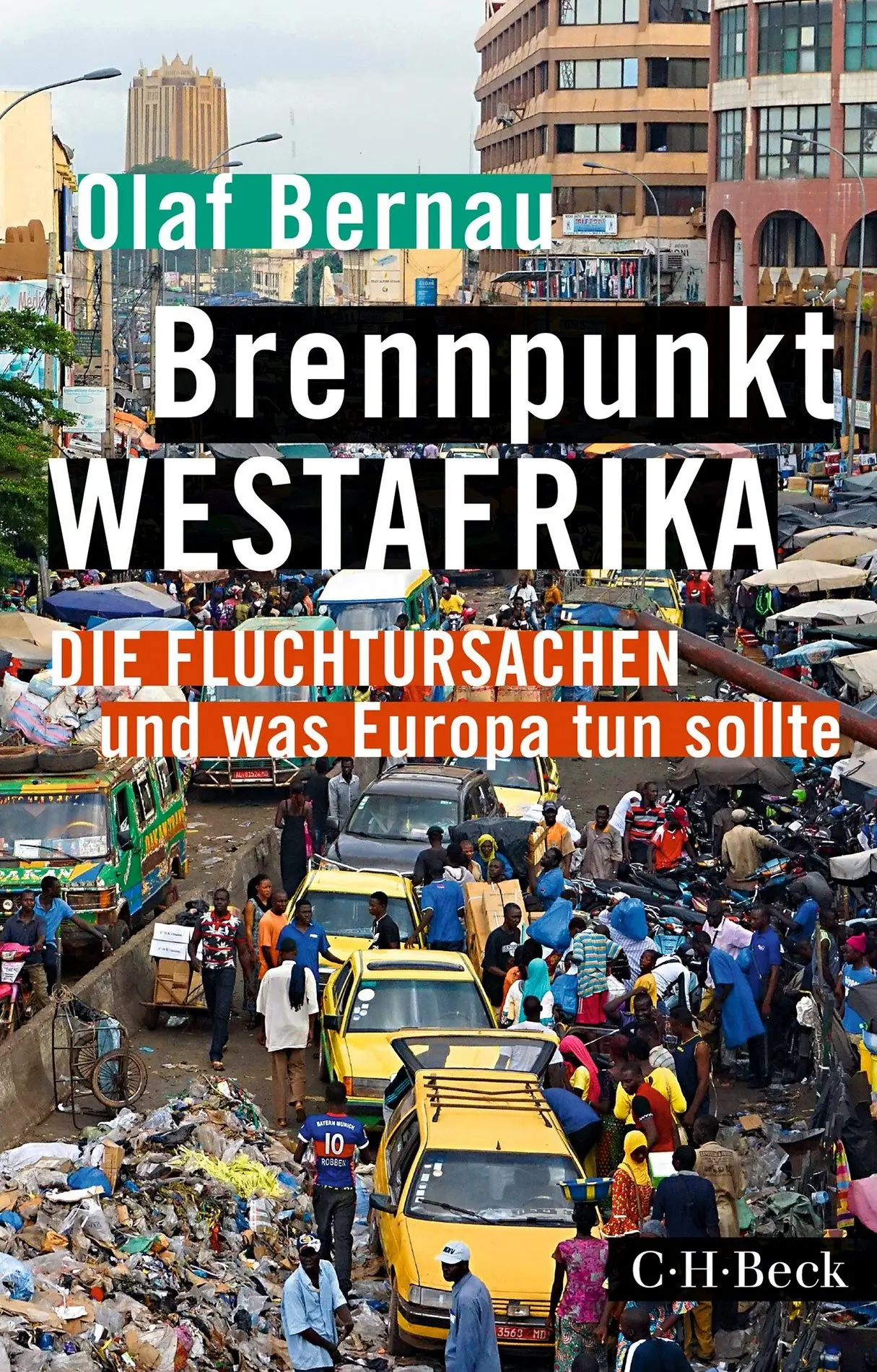 Buchcover "Brennpunkt Westafrika" von Olaf Bernau