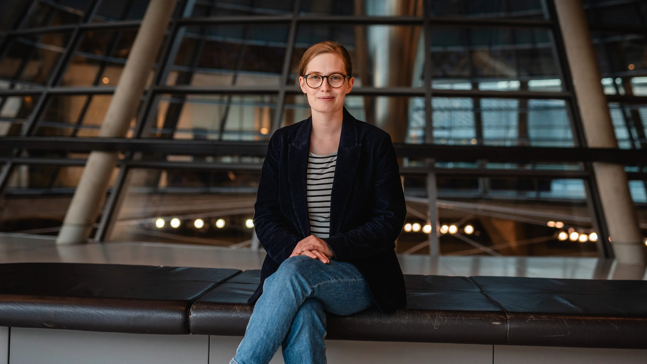 Karoline Otte auf der Fraktionsebene