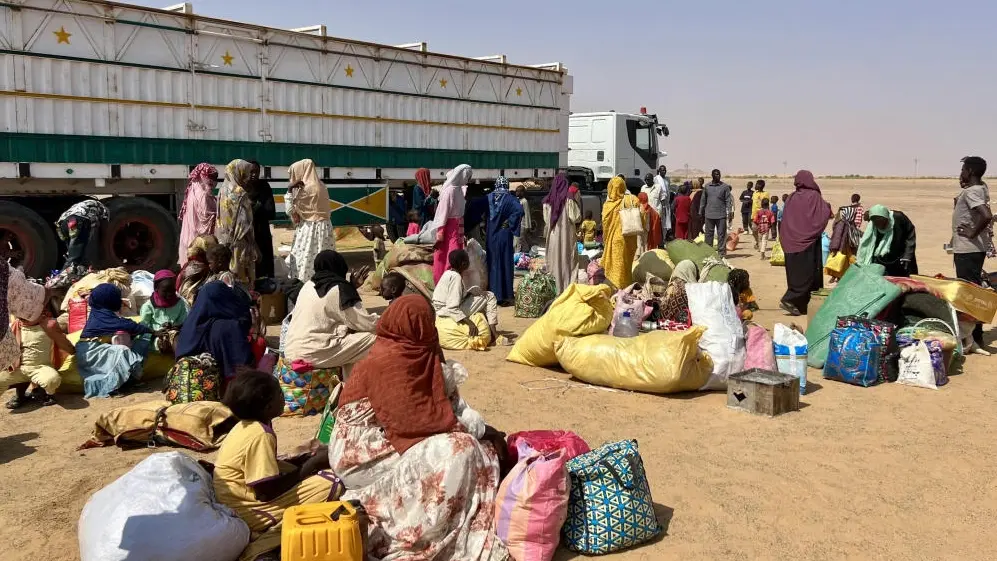 Das El-Afadh Camp in Al Dabbah im Sudan