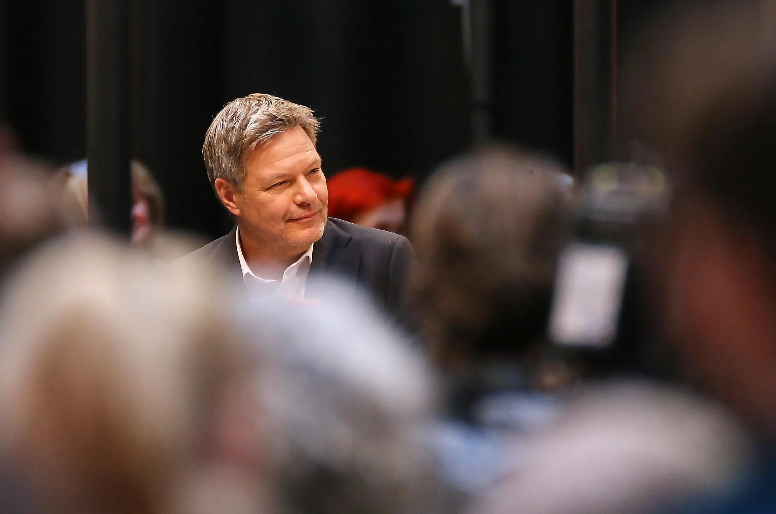 Robert Habeck Robert Habeck gibt ein Interview