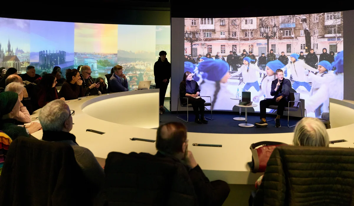 Gesprächsrunde mit Serhii Korovayny