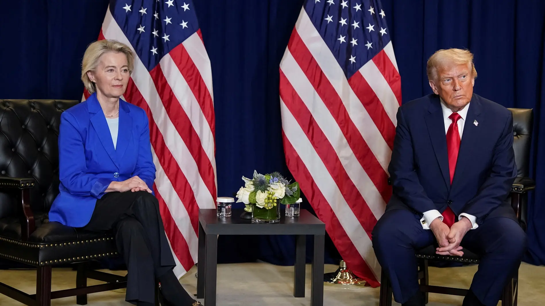 Ursula von der Leyen und Donald Trump bei der Generalversammlung der Vereinten Nationen (UNGA).