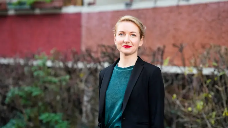 Ines Schwerdtner im Portrait