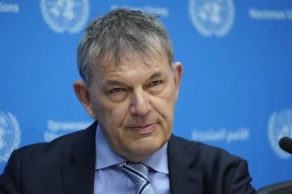 Philippe Lazzarini UNRWA-Chef Philippe Lazzarini