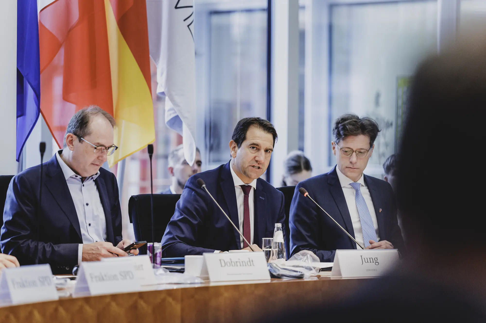 DFPV Andreas Jung bei der Deutsch-Französischen Parlamentarischen Versammlung