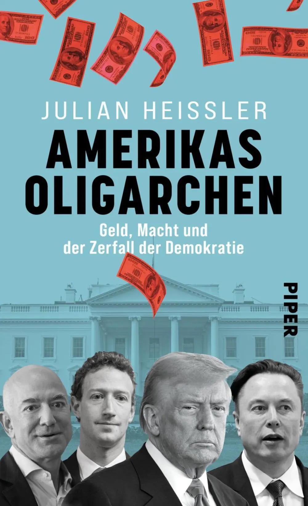 Buchcover: Julian Heissler: Amerikas Oligarchen.