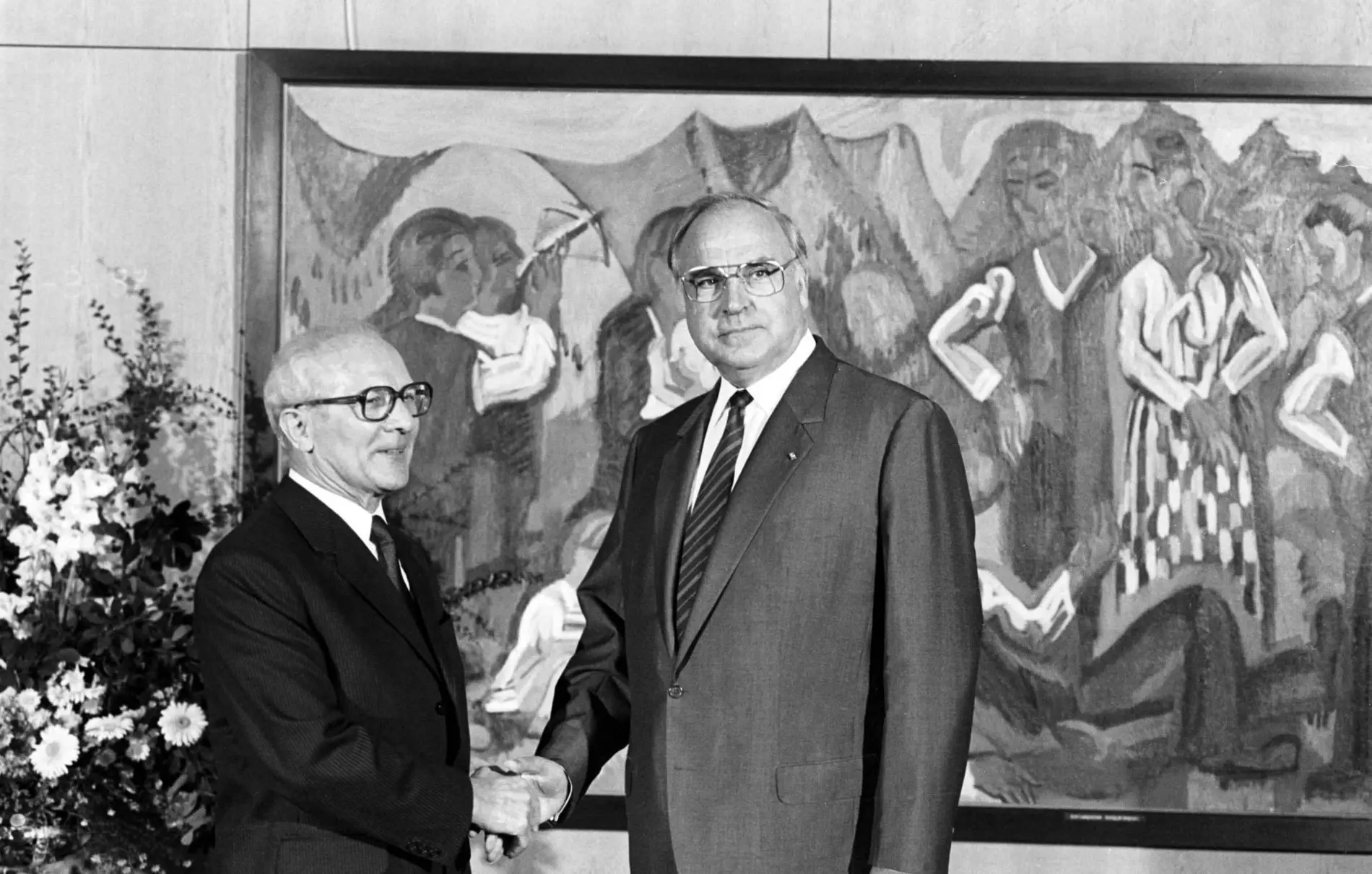 Erich Honecker besucht die BRD