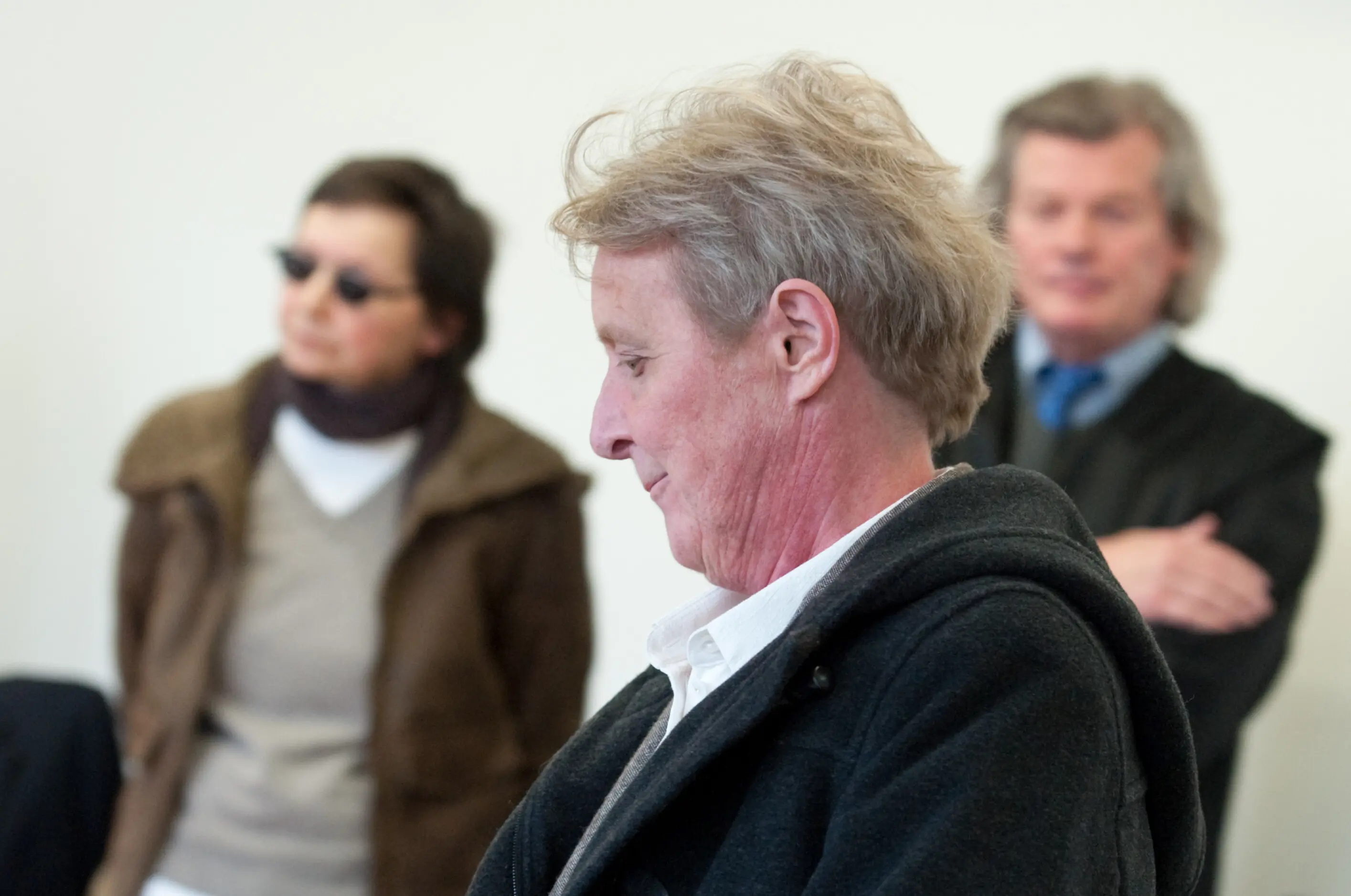 Die Ex-Terroristin der RAF, Silke Maier-Witt im Zeugenstand Die Ex-Terroristin der RAF, Silke Maier-Witt im Zeugenstand