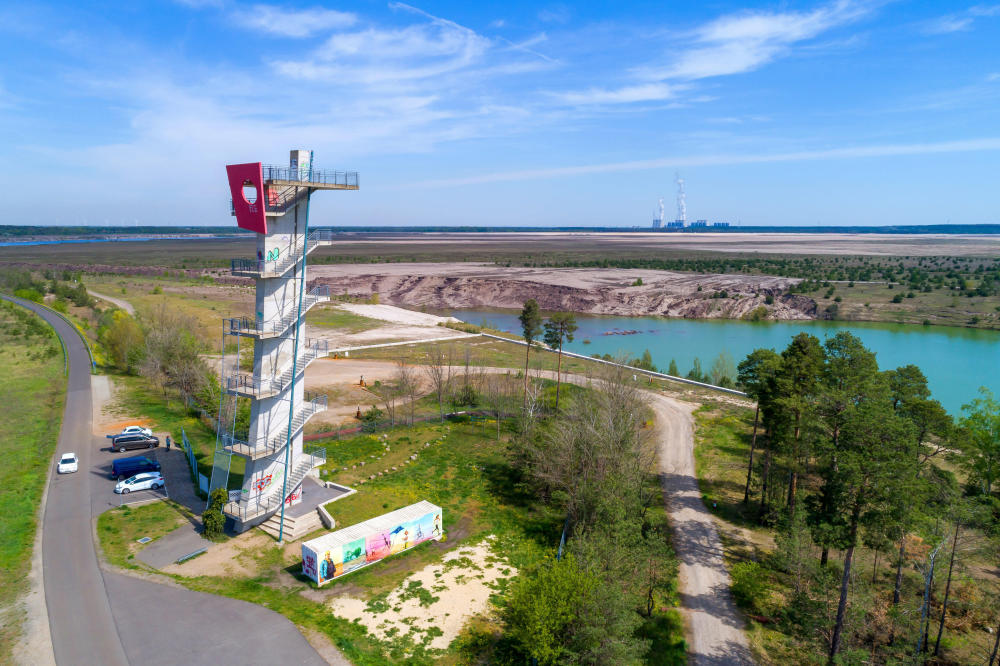 Vom Tagebau zum grten knstlichen See Deutschlands
